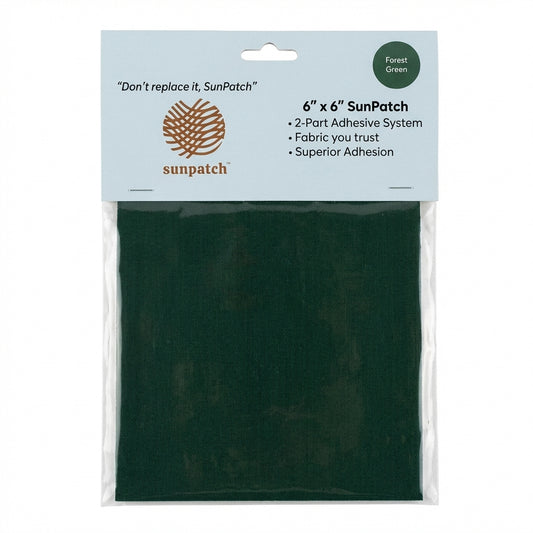 SunPatch™ 6" x 6" Marine Fabric Repair Patch