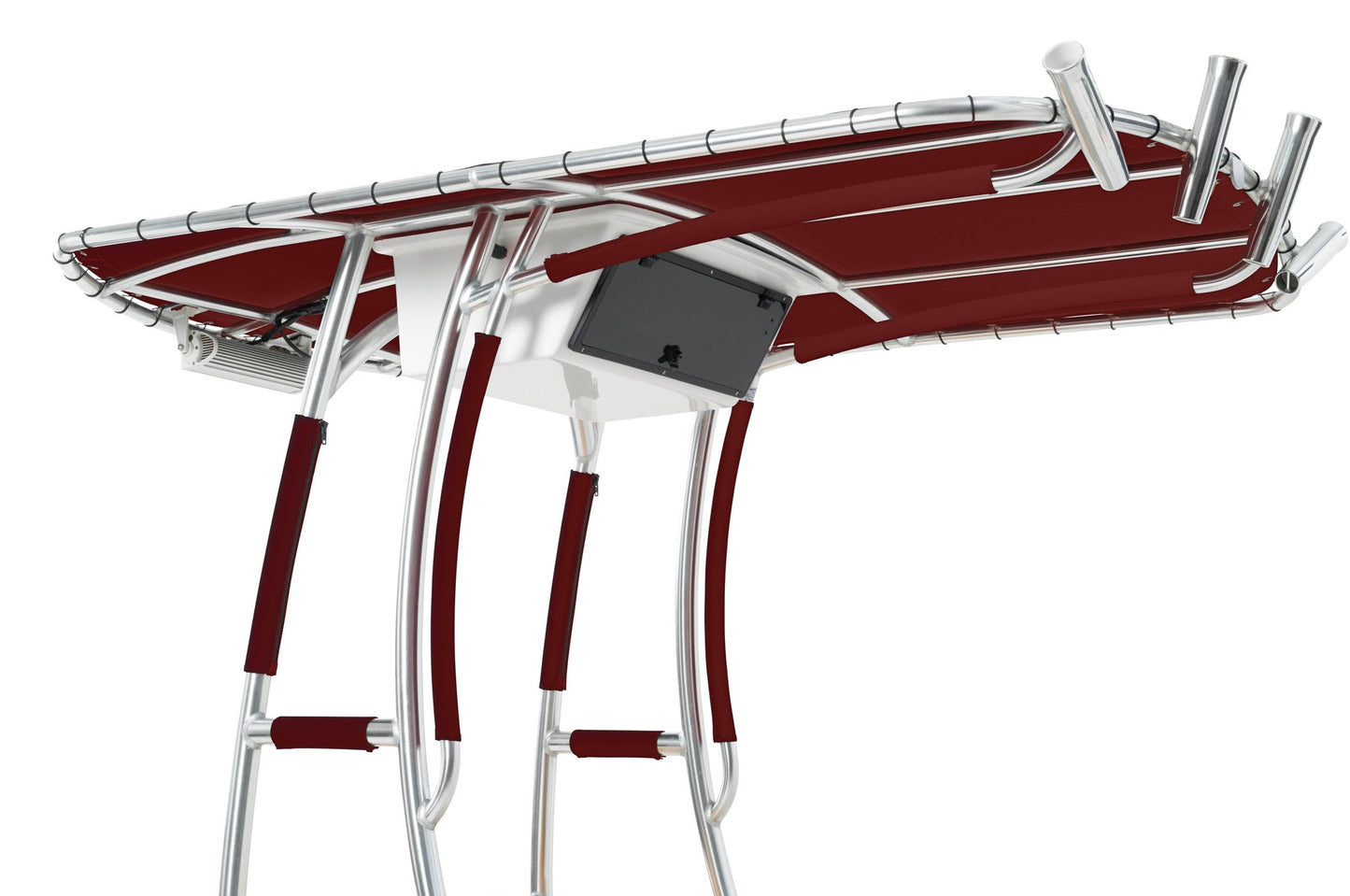 Safety Grip Marine Handrail and Frame Cover - Burgundy